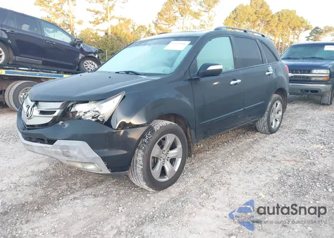 2009 Acura Mdx Sport Package from USA, damaged, VIN 2HNYD28779H528206